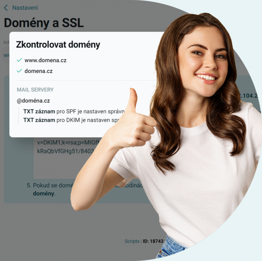 Funkce: kontrola domény