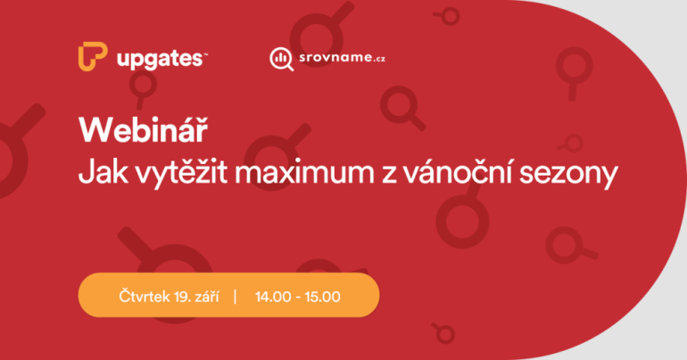 Webinář Srovname: Jak vytěžit maximum z reklamy ve vánoční sezoně