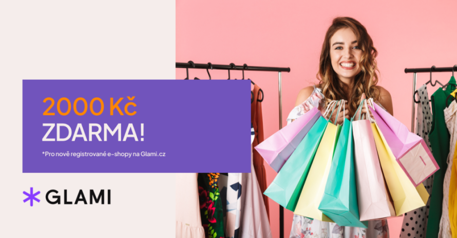 Nastartujte prodeje oblečení a doplňků s bonusem až 2 000 Kč od Glami.cz