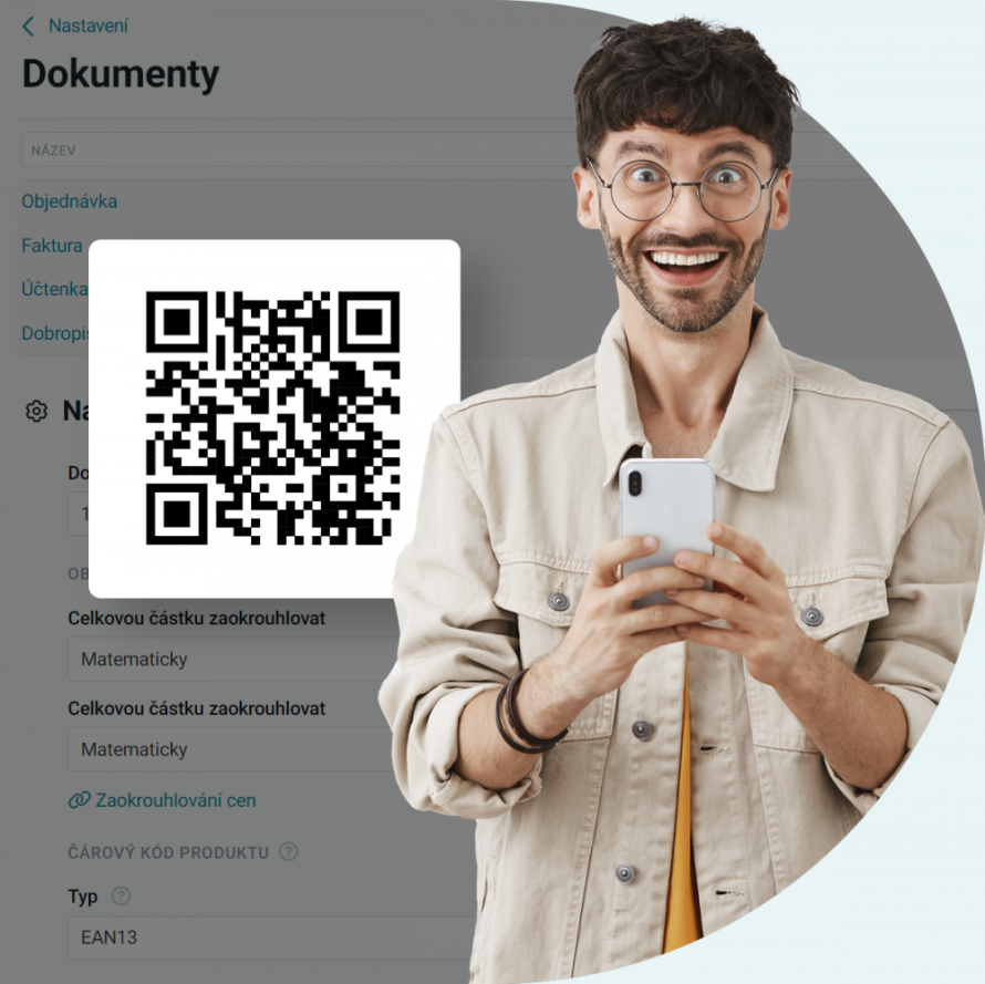 Nová funkce: QR kódy v dokumentech