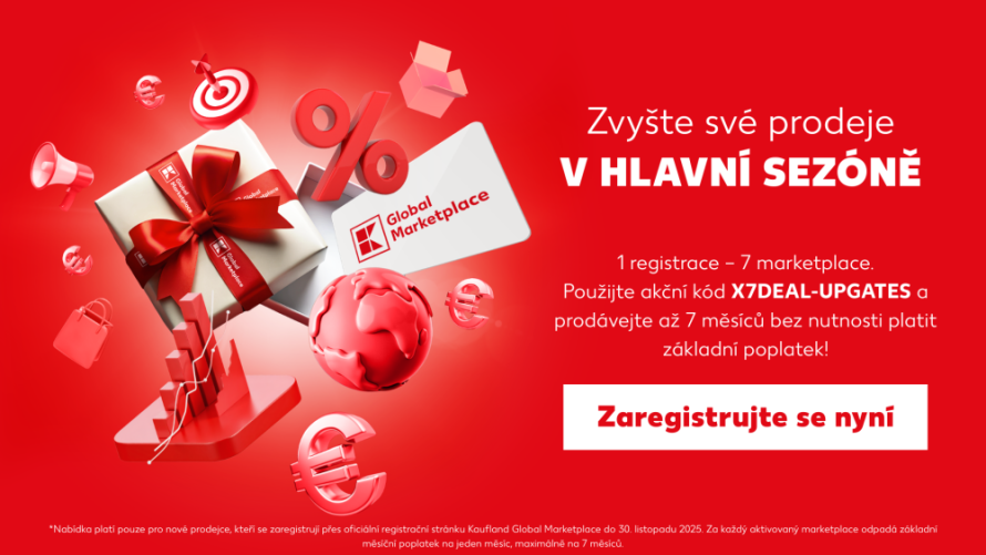 Hlavní sezóna × 7: Prodávejte v hlavní sezóně až na 7 marketplace!