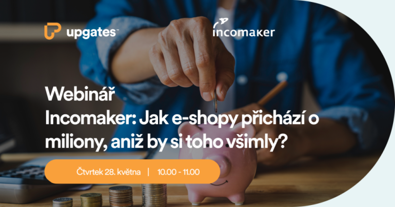 Záznam webináře Incomaker: Jak e-shopy přichází o miliony, aniž by si toho všimly?