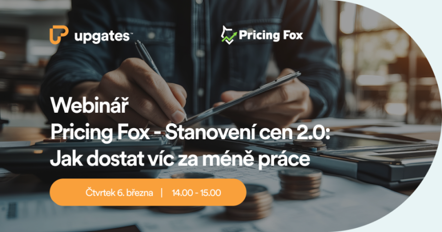 Zaznam webinára Pricing Fox - Stanovenie cien 2.0: Ako dostať viac za menej práce