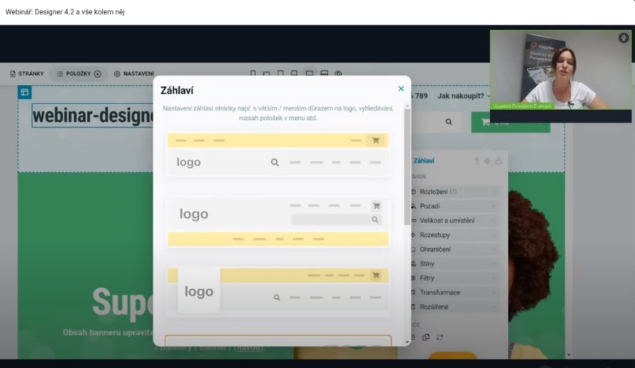 Záznam webináře: Designer 4.2 a vše kolem něj