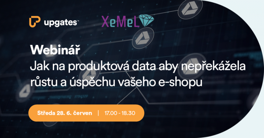 Záznam webináře s Xemelem: Jak na produktová data aby nepřekážela růstu a úspěchu vašeho e-shopu