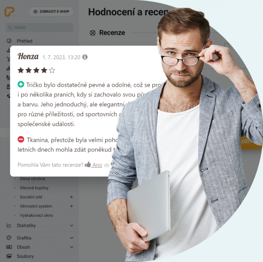 Nová funkce: správa recenzí přes API