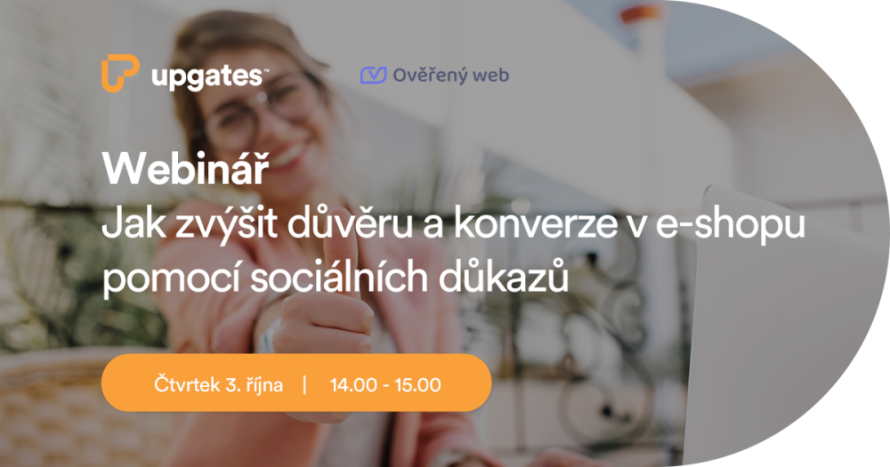 Záznam webináře Ověřený web: jak zvýšit důvěru a konverze v e-shopu pomocí sociálních důkazů