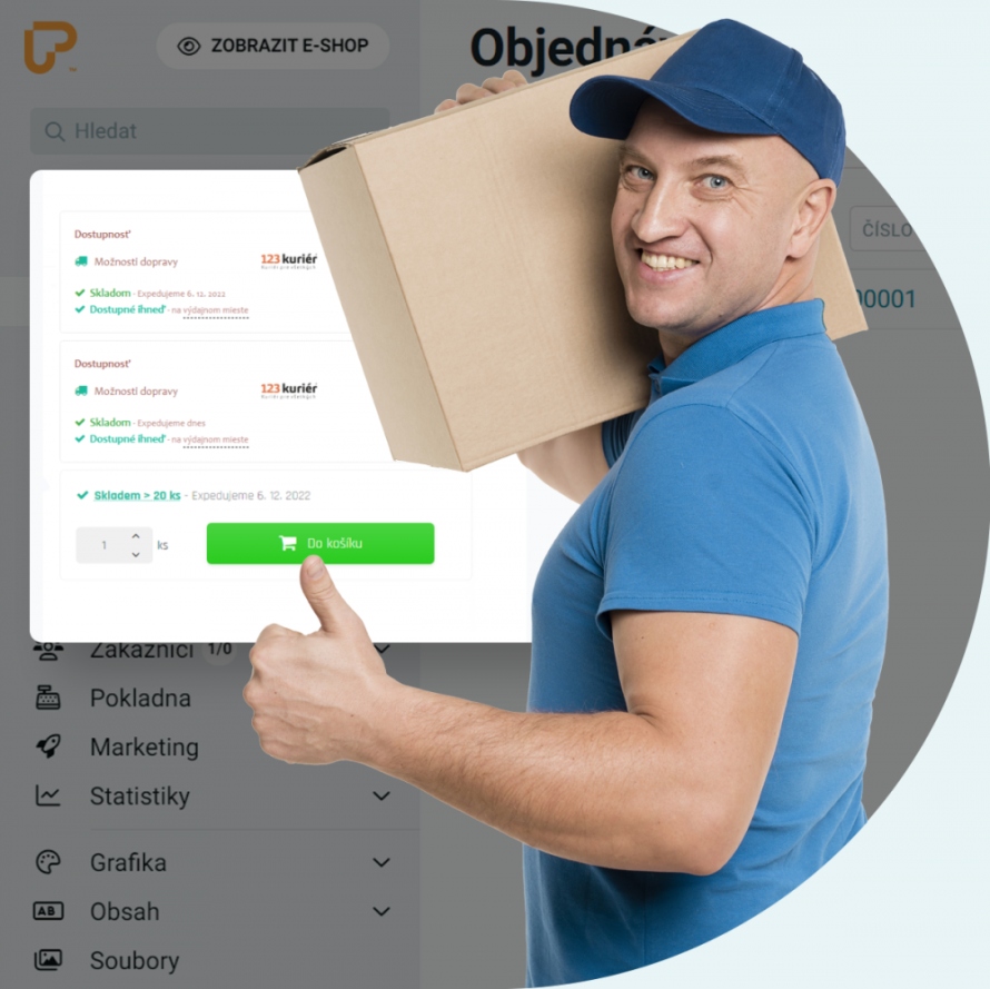 Funkcia: dátum expedície tovaru