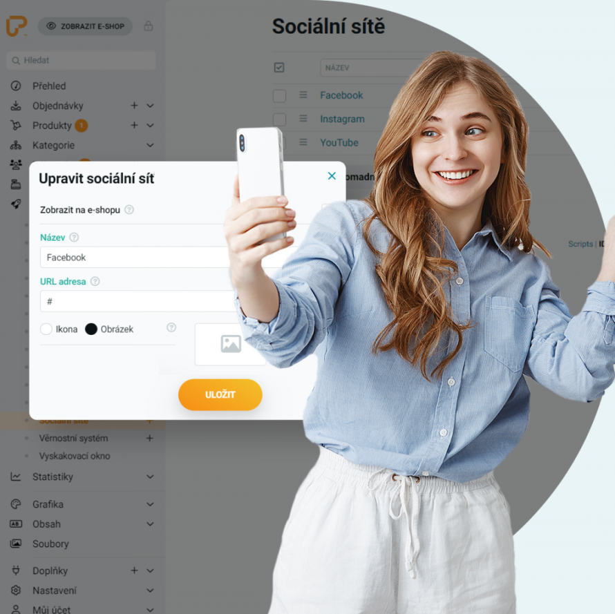 Funkcia: sociálne siete