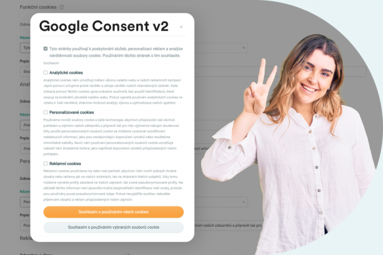 Nová funkce: Google Consent v2
