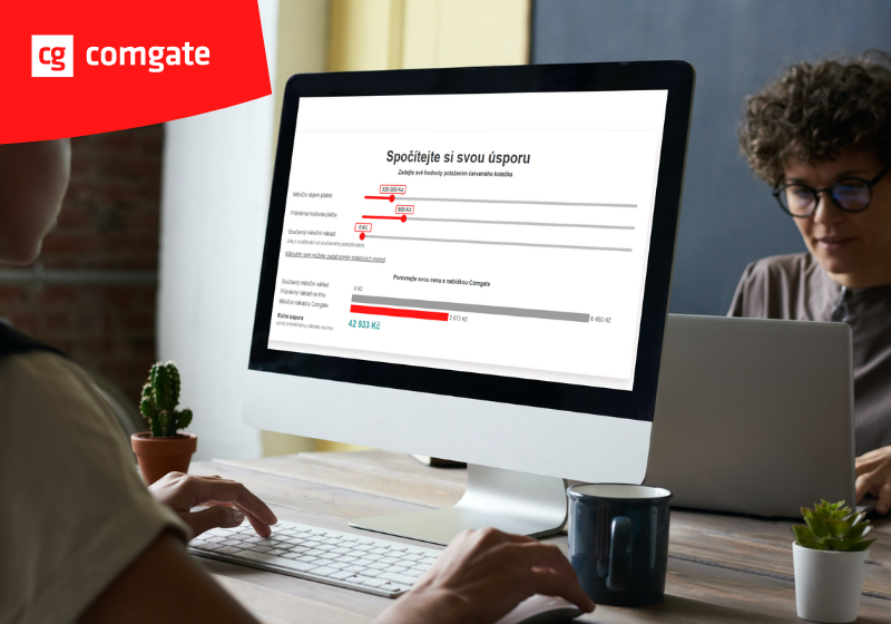 Kalkulačka Comgate vám vypočítá náklady na platební bránu