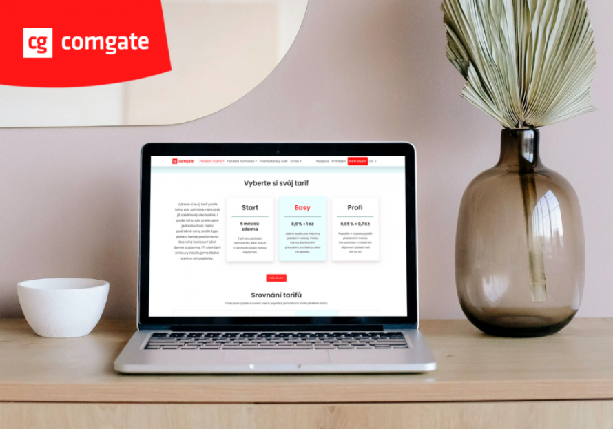 Comgate mění tarify. Vyberte si ten nejvýhodnější