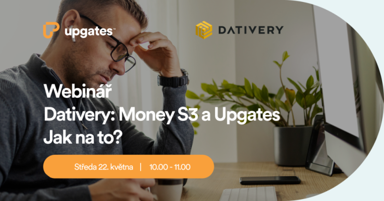 Záznam webináře Dativery: Money S3 a Upgates - jak na to?