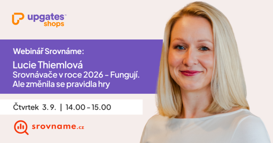 Webinář Srovnáme: Srovnávače v roce 2026 - Fungují. Ale změnila se pravidla hry