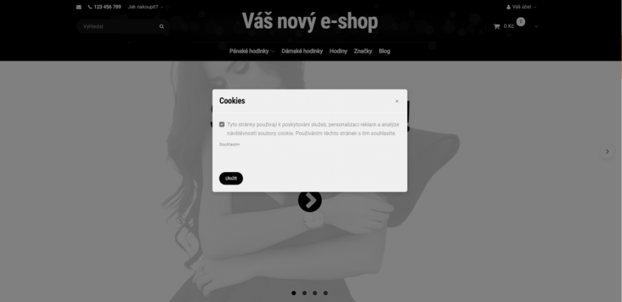 Prispôsobte si cookies lištu podľa svojho na každej jazykovej mutácii zvlášť