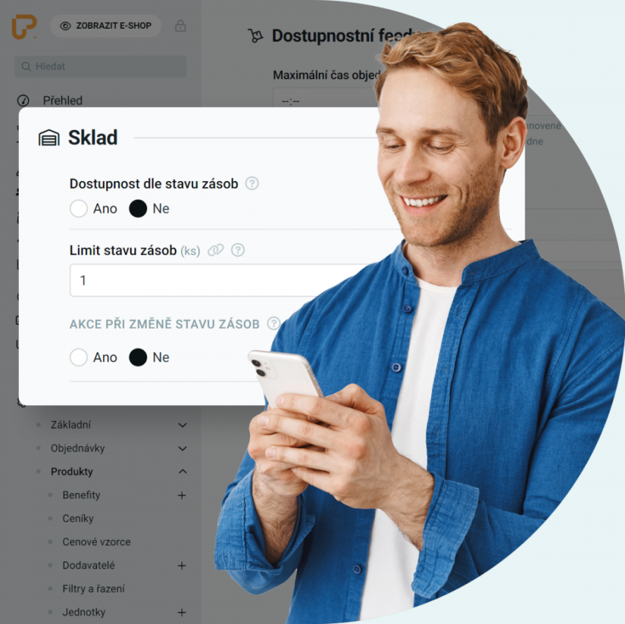 Funkce: Limit stavu zásob
