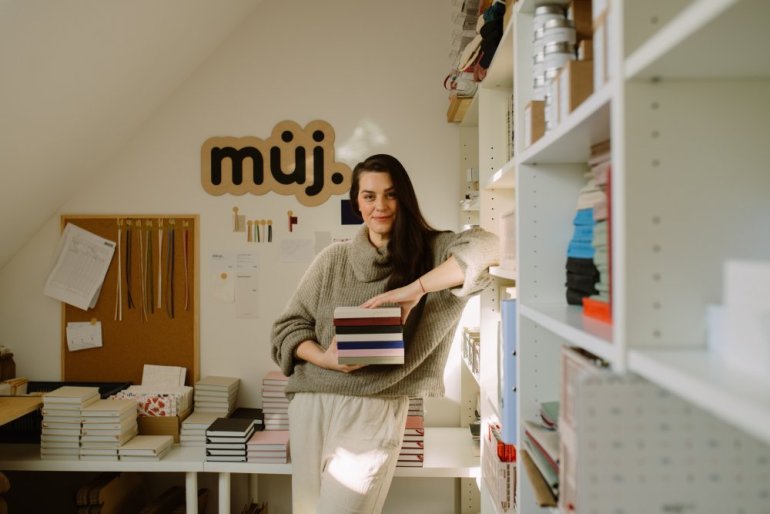 Příběh e-shopu můj. : Žádný diář nevyhovoval, tak stvořila ten pravý - můj.
